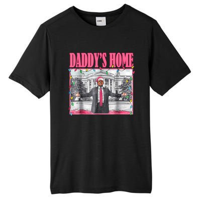 Trump 2024 Take America Back Daddys Home Christmas Tall Fusion ChromaSoft Performance T-Shirt