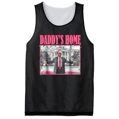 Trump 2024 Take America Back Daddys Home Christmas Mesh Reversible Basketball Jersey Tank