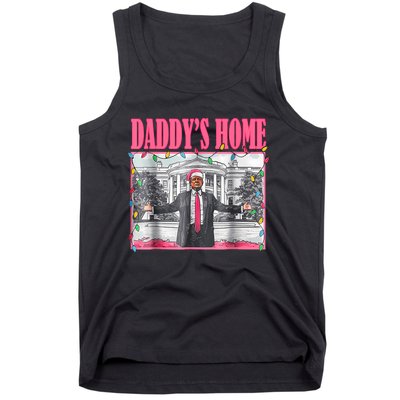 Trump 2024 Take America Back Daddys Home Christmas Tank Top