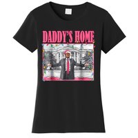 Trump 2024 Take America Back Daddys Home Christmas Women's T-Shirt