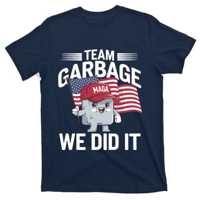 Trump 2024 Team Garbage Victory Trump 47th President T-Shirt