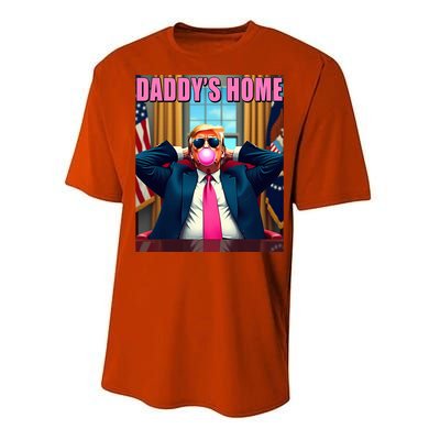 Trump 2024 Take America Back DaddyS Home Performance Sprint T-Shirt