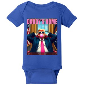 Trump 2024 Take America Back DaddyS Home Baby Bodysuit