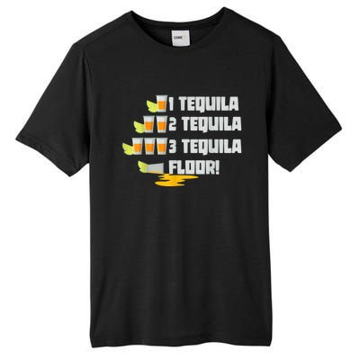 Tequila 2 Tequila 3 Tequila Floor Cinco De Mayo Tall Fusion ChromaSoft Performance T-Shirt