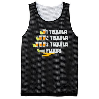 Tequila 2 Tequila 3 Tequila Floor Cinco De Mayo Mesh Reversible Basketball Jersey Tank