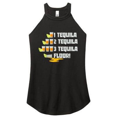 Tequila 2 Tequila 3 Tequila Floor Cinco De Mayo Women’s Perfect Tri Rocker Tank