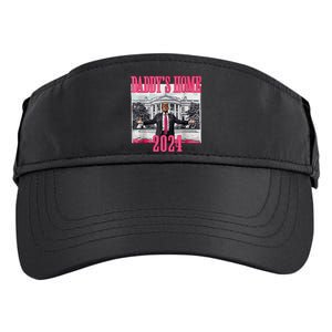 Trump 2024 Take America Back Daddys Home Trump 2024 Adult Drive Performance Visor