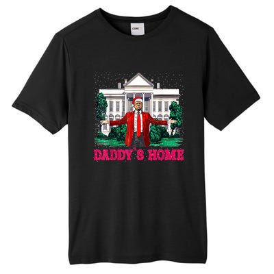 Trump 2024 Take America Back Daddys Home Christmas Tall Fusion ChromaSoft Performance T-Shirt