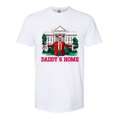 Trump 2024 Take America Back Daddys Home Christmas Softstyle CVC T-Shirt