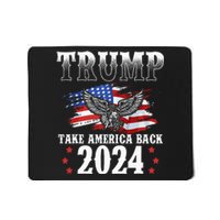 Trump 2024 Take America Back Grunge Mousepad