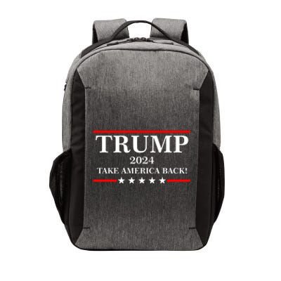 Trump 2024 Take America Back USA President Vote Vector Backpack