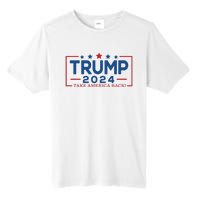 Trump 2024 Take America Back Tall Fusion ChromaSoft Performance T-Shirt