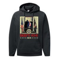 Trump 2024 Take America Back DaddyS Home Trump 2024 Performance Fleece Hoodie