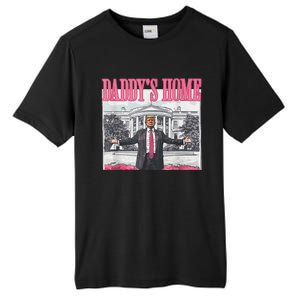 Trump 2024 Take America Back DaddyS Home Trump 2024 Tall Fusion ChromaSoft Performance T-Shirt