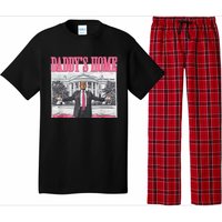 Trump 2024 Take America Back DaddyS Home Trump 2024 Pajama Set