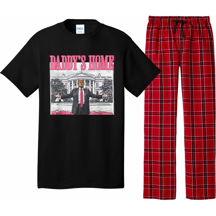 Trump 2024 Take America Back DaddyS Home Trump 2024 Pajama Set