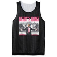 Trump 2024 Take America Back DaddyS Home Trump 2024 Mesh Reversible Basketball Jersey Tank