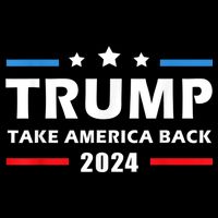Trump 2024 Take America Back Election Patriotic Second Term 16 in Basic Backpack