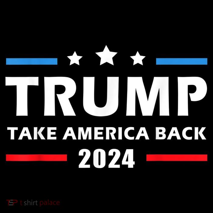 Trump 2024 Take America Back Election Patriotic Second Term Tank Top