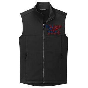 Trump 2024 Take America Back President Collective Smooth Fleece Vest