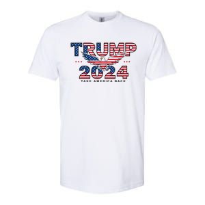 Trump 2024 Take America Back President Softstyle CVC T-Shirt