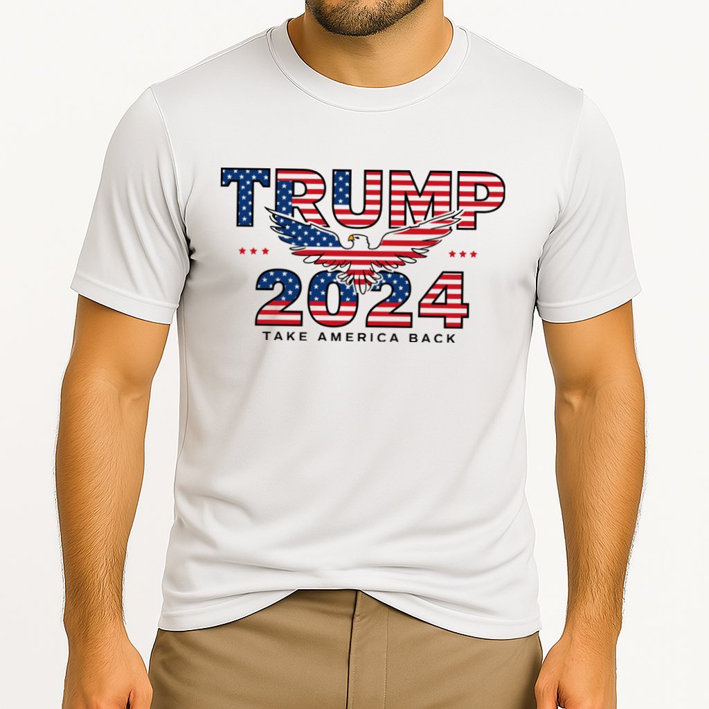 Trump 2024 Take America Back President Cooling Performance Crew T-Shirt