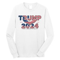 Trump 2024 Take America Back President Long Sleeve Shirt