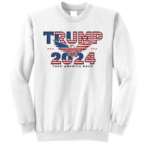 Trump 2024 Take America Back President Sweatshirt