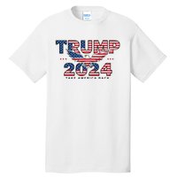 Trump 2024 Take America Back President Tall T-Shirt