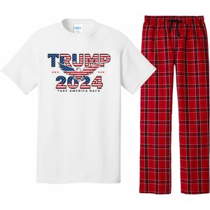 Trump 2024 Take America Back President Pajama Set