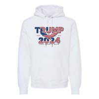 Trump 2024 Take America Back President Premium Hoodie