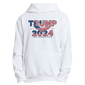 Trump 2024 Take America Back President Urban Pullover Hoodie