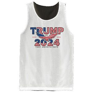 Trump 2024 Take America Back President Mesh Reversible Basketball Jersey Tank