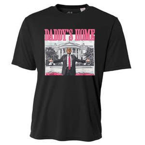 Trump 2024 Take America Back DaddyS Home Trump Pink 2024 Cooling Performance Crew T-Shirt