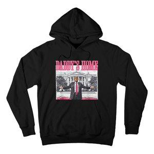 Trump 2024 Take America Back DaddyS Home Trump Pink 2024 Hoodie