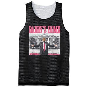 Trump 2024 Take America Back DaddyS Home Trump Pink 2024 Mesh Reversible Basketball Jersey Tank