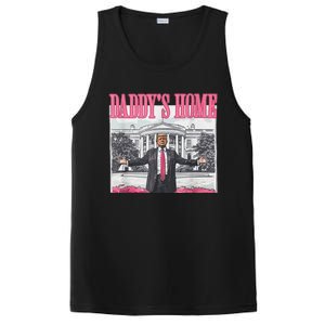 Trump 2024 Take America Back DaddyS Home Trump Pink 2024 PosiCharge Competitor Tank