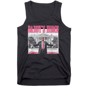 Trump 2024 Take America Back DaddyS Home Trump Pink 2024 Tank Top