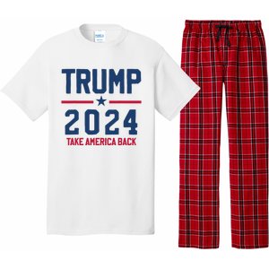 Trump 2024 Take America Back Pro Trump Pajama Set