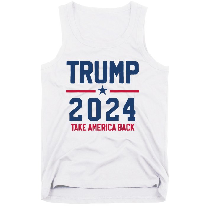 Trump 2024 Take America Back Pro Trump Tank Top