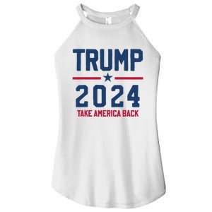 Trump 2024 Take America Back Pro Trump Women's Perfect Tri Rocker Tank