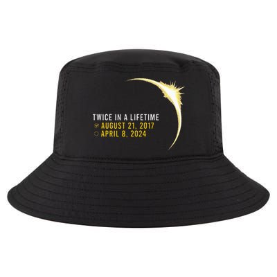 Totality 24 Twice In A Lifetime Total Solar Eclipse 2024 Cool Comfort Performance Bucket Hat