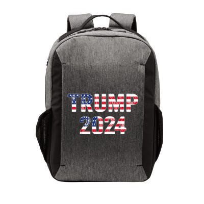 Trump 2024 Take America Back American Flag Trump 2024 Vector Backpack