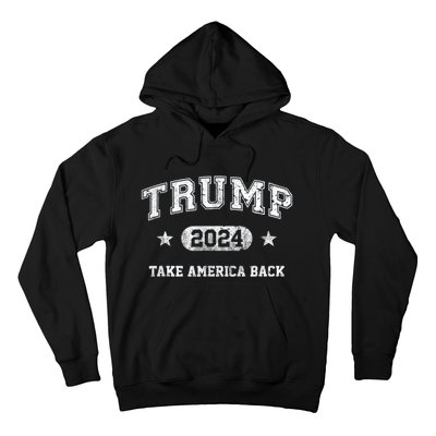 Trump 2024 Take America Back Hoodie