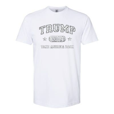 Trump 2024 Take America Back Softstyle CVC T-Shirt