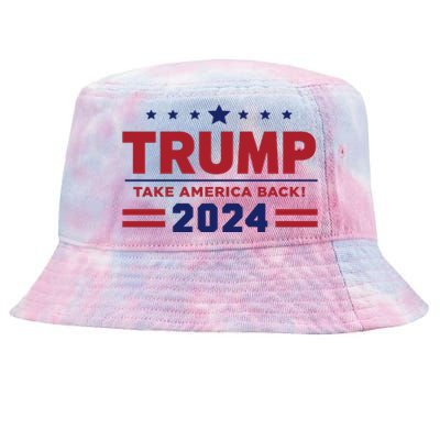 Trump 2024 Tie-Dyed Bucket Hat