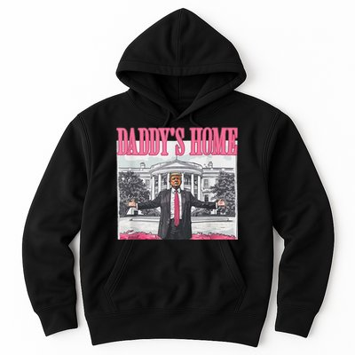 Trump 2024 Take America Back DaddyS Home Trump Pink 2024 Hoodie