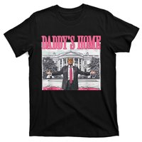 Trump 2024 Take America Back DaddyS Home Trump Pink 2024 T-Shirt