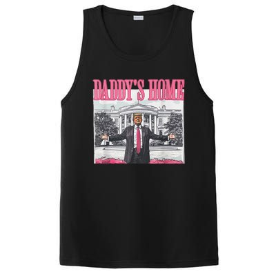 Trump 2024 Take America Back DaddyS Home Trump Pink 2024 PosiCharge Competitor Tank