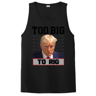 Trump 2024 Too Big To Rig Presidential Election Meaningful Gift PosiCharge Competitor Tank